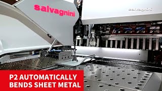 Salvagnini panel bending P2 panel bender has almost no limits [upl. by Naitsyrk]