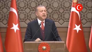 Recep Tayyip Erdoğan  Kurtlar Vadisi Müziği Eşliğinde 2018 İndir [upl. by Nahtiek]