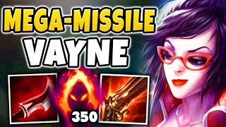 WTF VAYNE CAN INSTANTLY NUKE ANYONE NOW MASSIVE ONESHOT VAYNE BUILD  League of Legends [upl. by Doner]