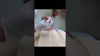 How to make a denture in 60 seconds dentistry denture dentures falseteeth upperdenture [upl. by Lavena79]