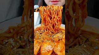 Noodles l Eating challenge with chili spicy yummy shorts asmr mukbang noodles [upl. by Caron837]