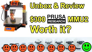 Original Prusa MultiMaterial MMU2 upgrade Unboxing Assembly and REVIEW Is it worth 300 [upl. by Mirella]