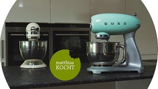 SMEG Küchenmaschine SMF01  der KitchenAid Killer im Test [upl. by Nyliahs]