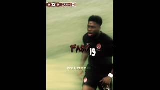 Alphonso Davies is too fast 😮‍💨⚡ football edit [upl. by Kissel]