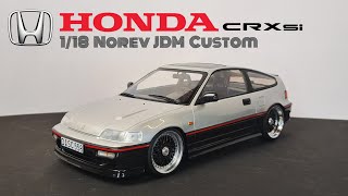 Honda CRX Si 118 Norev  JDM Custom Build [upl. by Iruam]