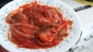 Sardines in Tomato Sauce [upl. by Petracca]