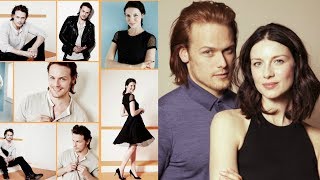 Sam Heughan and Caitriona Balfe Photoshoot  Funny Moments [upl. by Blackmun]