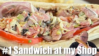 Chopped Sandwich its a Chef Salad in a Hoagie Roll and its amazing [upl. by Annaehs]