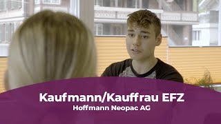 Lehre als Kaufmannfrau EFZ bei der Hoffmann Neopac AG [upl. by Mellisent]