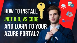 How to install the NET 60 VS Code and Login to your Azure portal [upl. by Adali]