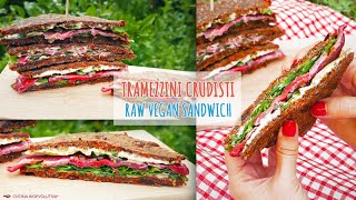 Tramezzini Crudisti di CBE  Veg Raw Food [upl. by Alleahcim]