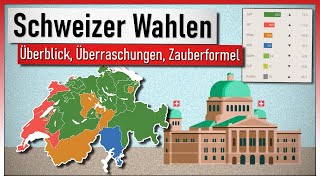 Die Schweiz hat gewählt  Ergebnisse Überraschungen Zauberformel [upl. by Nairda555]