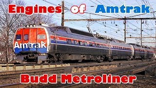 Engines of Amtrak  Budd Metroliner [upl. by Atinas]