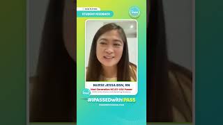 IPASS Online Review and Mentoring Academy Students Testimonial  Nurse Jessa [upl. by Sidnarb580]