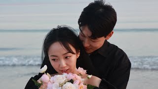 💍vlog 1년치 뽀뽀 다한 야외웨딩 촬영 💛 결과물도 매우 만족스러웠다고 한다 [upl. by Elo210]