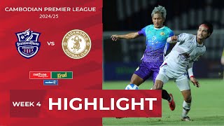 Highlight Boeung Ket FC 13 Nagaworld FC  CPLWEEK4 [upl. by Aelahs]