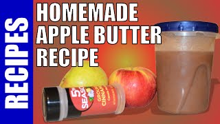 How to Make Apple Butter Recipe [upl. by Cherey795]