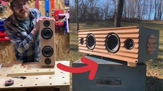 DIY Audio Parts Express MKBOOM Bluetooth Speaker Kit Is This Still Woodworking [upl. by Denoting]