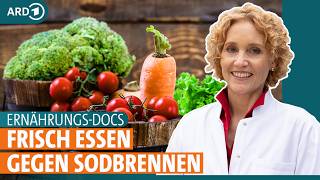 Sodbrennen Reflux mit gesunder Ernährung kontrollieren  ARD GESUND [upl. by Namaan]