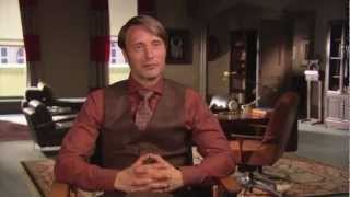 Mads Mikkelsen Interview  Hannibal [upl. by Yruy484]