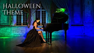 Halloween Theme on piano 🎃 [upl. by Lesser]