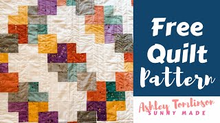 Create a Quilt From Yardage  Free Quilt Pattern [upl. by Aytac]