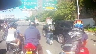 More Details Emerge About NYC Motorcycle Road Rage Incident [upl. by Einwahr]