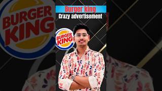 Burger king crazy advertisement businessstrategy business startupfunding bussinessgrowth [upl. by Ahsiet]