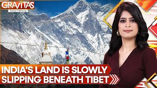 Indias Land is Slowly Slipping Beneath Tibet  Scientists Warn of a Mega Earthquake  GRAVITAS [upl. by Alracal966]