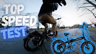 Lectric XP 30 Top Speed Test 255LB Rider [upl. by Yur]