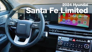 2024 Hyundai Santa Fe Limited  Driving Review [upl. by Aber46]