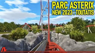 Parc Asterix 2023 New Launch Roller Coaster POV  No Limits [upl. by Eph732]