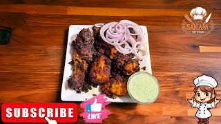 Tandoori Chicken  At Home Without Oven  by Sanam Kitchen Magic [upl. by Carma]