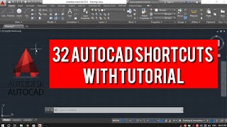 32 AutoCAD Shortcuts Everyone Should Use in 2020 [upl. by Azilanna523]