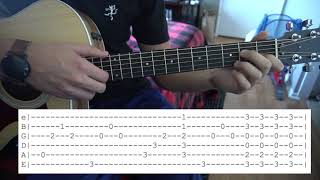 Comethru  Easy Guitar Lesson WTabs  Jeremy Zucker [upl. by Ellinnet]