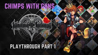 KINGDOM HEARTS 15 Part 1  The Beginning [upl. by Sirkin]