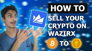 How to Sell Crypto in Wazirx [upl. by Are]