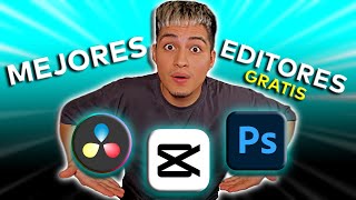 3 Mejores Editores de VÍDEO para PC GRATIS😲  ELCHAVEEZ [upl. by Joletta701]