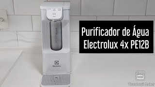 Purificador de Água Electrolux Pure 4× PE12B é bom Funcionamento e minha opinião sobre ele [upl. by Ijok293]