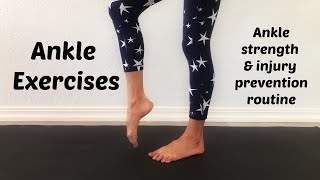 Ankle Exercises for Injury Recovery and Prevention Full Ankle Strengthening Exercise Routine [upl. by Lraep]