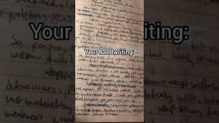 Your handwriting vs Your Marks🤓 asthetic trending edit views yt shorts [upl. by Pauletta866]