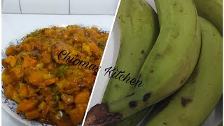 How To Make an Unripe Plantain Porridge RecipePlantain RecipeNigerian RecipeChiomas Kitchen [upl. by Ahsiam]