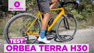 TEST GRAVEL  Orbea Terra H30 in alluminio [upl. by Blackman]