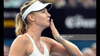 Maria Sharapova vs Yaroslava Shvedova Brisbane 2015 Highlights [upl. by Assiluy]