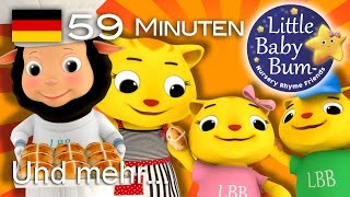 Heiße Brötchen  Und noch viele weitere Kinderlieder  von LittleBabyBum [upl. by Hpesojnhoj]