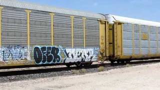 Union Pacific SB Autorack TucsonNogales [upl. by Bradwell822]