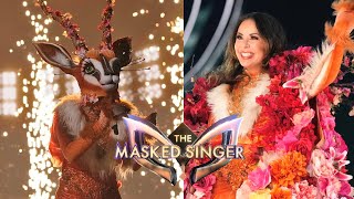 The Masked Singer  Gazelle  All Performances and Reveal [upl. by Rog]