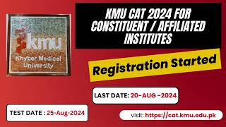 KMU CAT 2024 Registration Open  KMU  KMU CAT  2024  Nursing DPT  Radiology [upl. by Tombaugh]