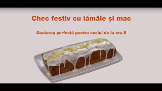 Chec festiv cu lămâie și mac [upl. by Bakemeier]