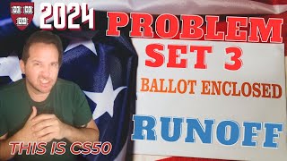 CS50 Runoff Solution  Week 3 Lab  Runoff Solution 2024 Beginners Guide [upl. by Brenton]